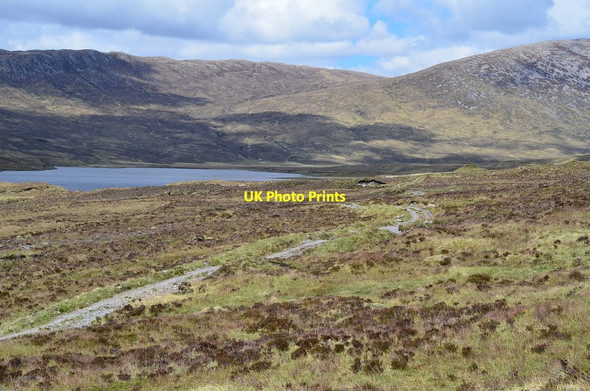 Photo 6"x4" Track near Loch an Laoigh Meall a' Chapuill c2014