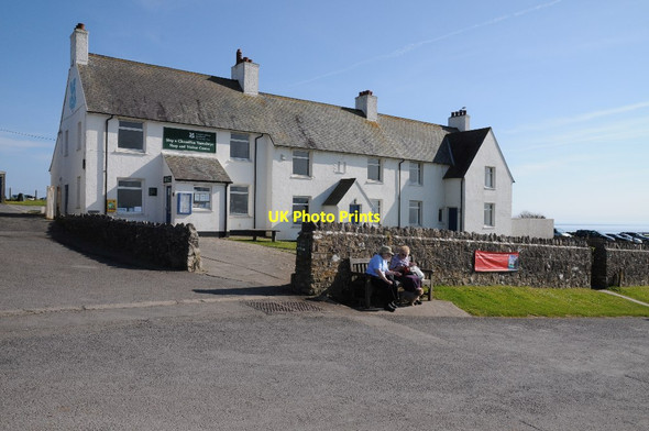 Photo 6"x4" National Trust Shop and Visitor Centre Rhossili c2014