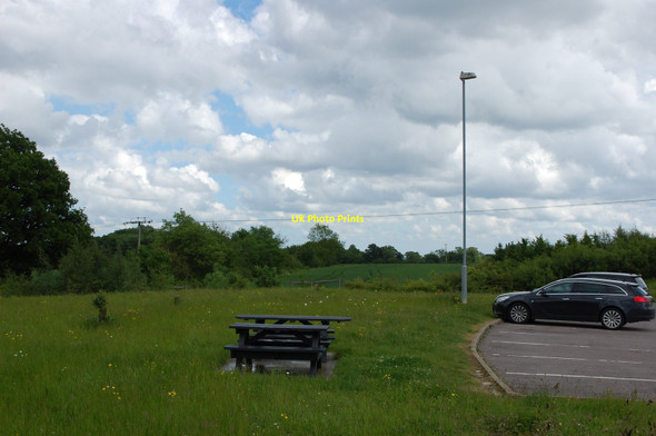 Photo 6"x4" Rest area, A120 eastbound Great Dunmow c2014