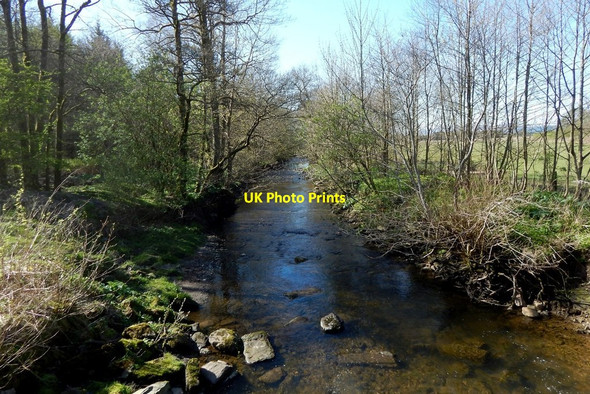 Photo 6"x4" The Blane Water from Dumgoyach Bridge Dumgoyne\/NS5283 c2014