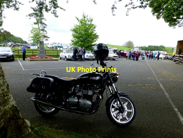 Photo 6"x4" Motorbike, Clogherny Glebe Beragh c2014