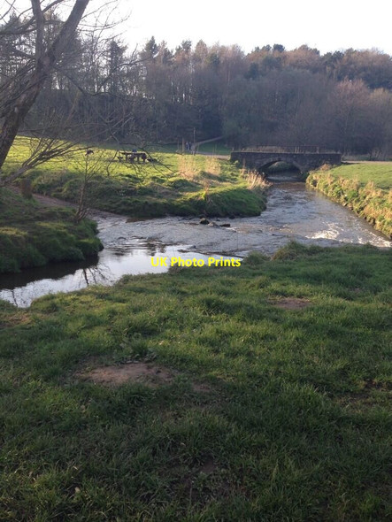 Photo 6"x4" Ford at Cuerden Valley Park Bamber Bridge c2014