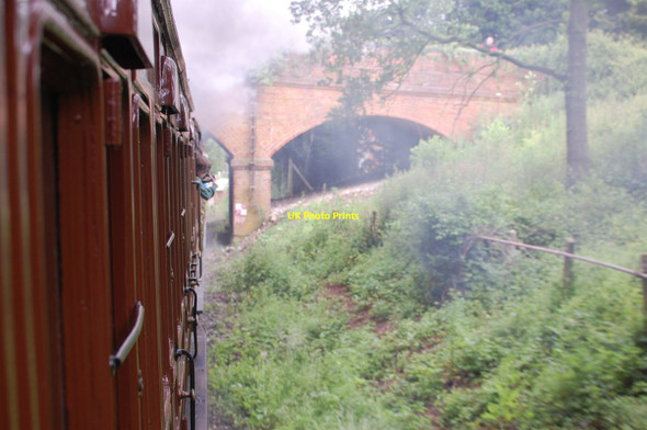 Photo 6"x4" Approaching bridge near Greensted Green Greensted Green c2013
