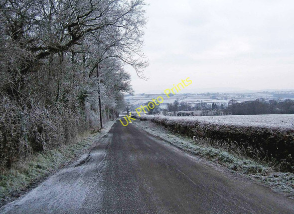 Photo 6"x4" The lane to Hampton Loade in winter Hampton\/SO7486 c2009