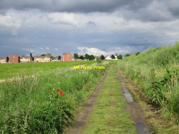 Photo 6"x4" Diverted bridleway New Rossington c2014