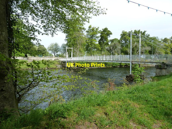 Photo 6"x4" River Ness footbridge Inverness c2014