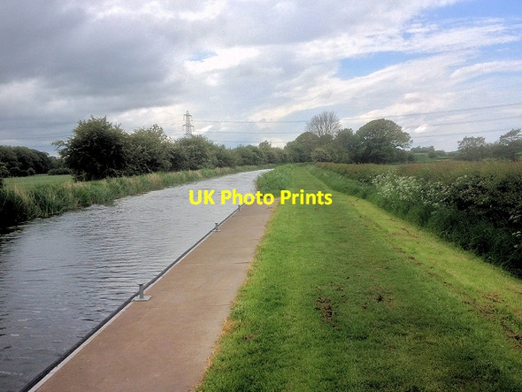 Photo 6"x4" Lancaster Canal, Glasson Branch Conder Green c2014