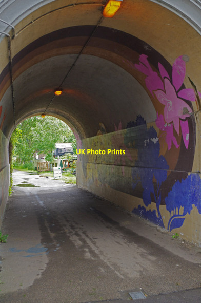 Photo 6"x4" Under Reading Bridge Reading c2014