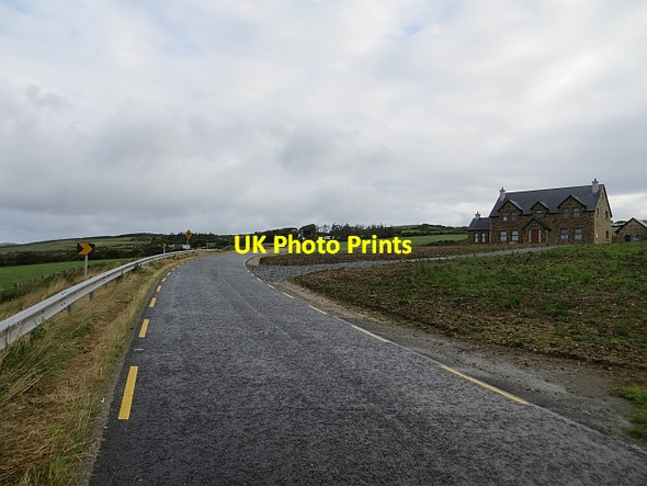 Photo 6"x4" Approach to the Harry Blaney Bridge Carrickart c2013