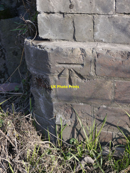 Photo 6"x4" Cut Mark: Morton, A159 Railway Bridge Gainsborough\/SK8189 c2013