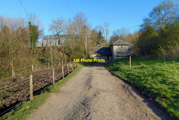 Photo 6"x4" Gowk Stane Road approaching stables Blanefield\/NS5579 c2014