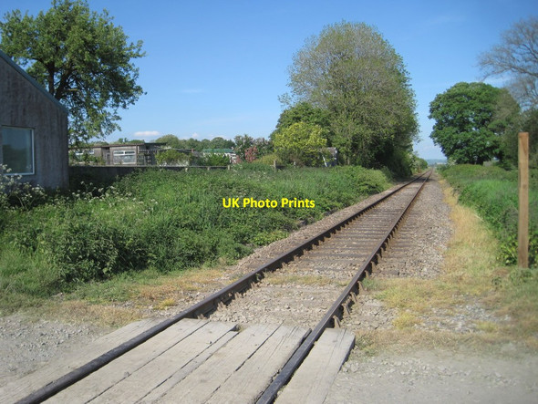 Photo 6"x4" Talley Road Halt railway station (site), Carmarthenshire Cwmifor c2014