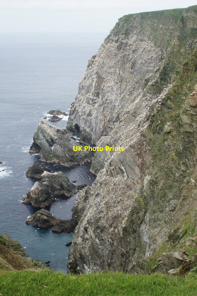 Photo 6"x4" The Neap, Hermaness Burrafirth c2014