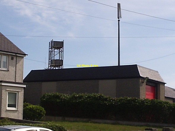 Photo 6"x4" Rhosneigr fire station view on the A4080 Llanfaelog c2014