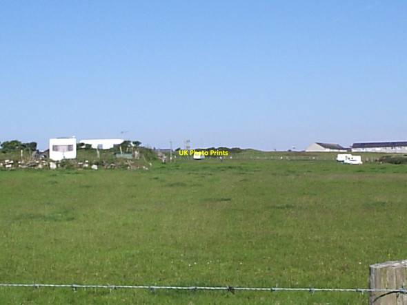 Photo 6"x4" Rhosneigr Ty Hen fire station tower when sun is shining on it from near the park Llanfaelog c2014