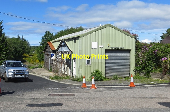 Photo 6"x4" Former garage, Taynuilt Brochroy c2014