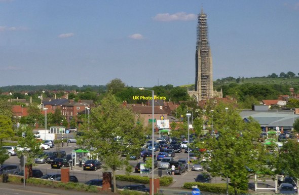 Photo 6"x4" The Parish Church of St Wulfram, Grantham Grantham c2014