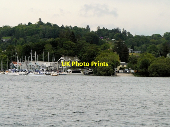 Photo 6"x4" Windermere Shore near Ferry Nab Bowness-On-Windermere c2014