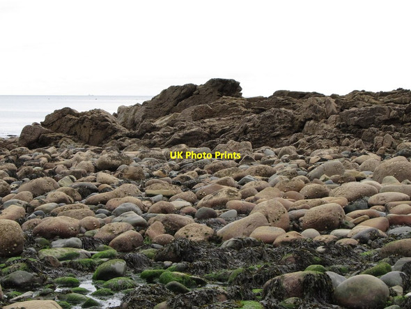 Photo 6"x4" Rounded boulders at Black Rock, Ballymartin Ballymartin c1980