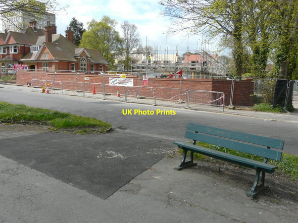 Photo 6"x4" Progress of ongoing building work Folkestone c2014