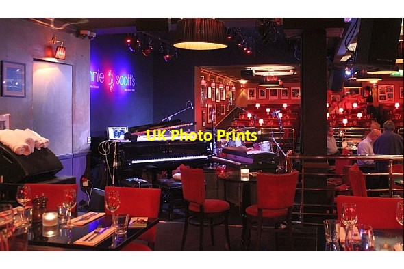 Photo 6"x4" Ronnie Scott's Jazz Club, Frith Street, Soho, London London c2014