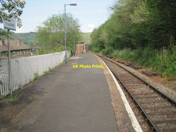 Photo 6"x4" Knucklas railway station, Powys Knucklas c2014