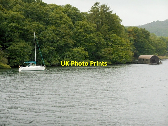 Photo 6"x4" Windermere Shore near Lakeside Lakeside\/SD3787 c2014