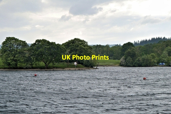 Photo 6"x4" Windermere Shore, Pull Wyke Bay Ambleside c2014