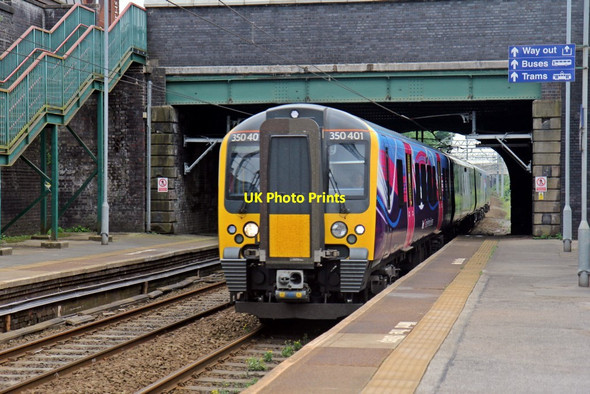 Photo 6"x4" First TransPennine Class 350, 350401, Eccles railway station Eccles\/SJ7798 c2014