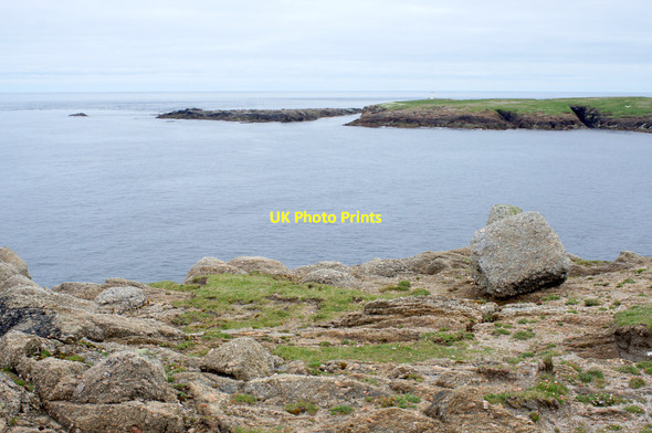 Photo 6"x4" Holm of Skaw from Houlls-nef Kirkaton c2014