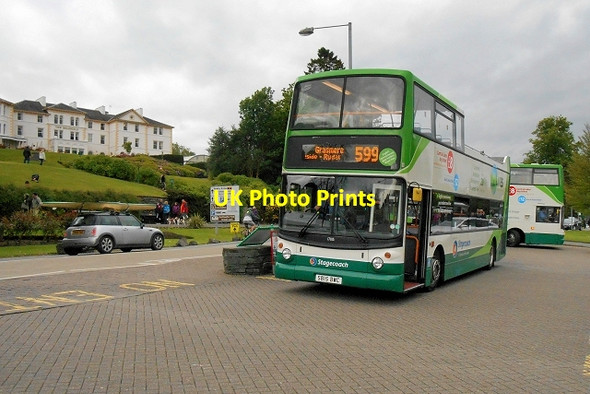 Photo 6"x4" Open Topped Bus at Bowness-on-Windermere Bowness-On-Windermere c2014
