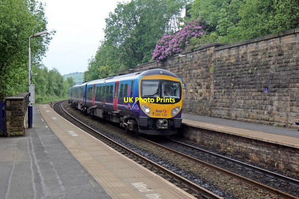 Photo 6"x4" First TransPennine Class 185, 185135, Greenfield railway station Greenfield\/SD9904 c2014
