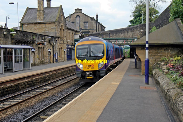 Photo 6"x4" First TransPennine Class 185, 185150, Mossley railway station Mossley\/SD9701 c2014