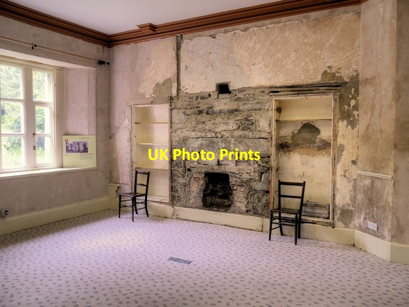 Photo 6"x4" Wray Castle Servants' Hall High Wray c2014