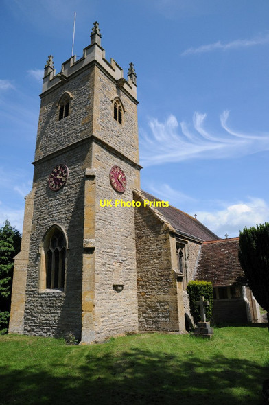 Photo 6"x4" Clifford Chambers church Clifford Chambers c2014