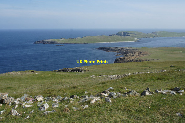 Photo 6"x4" View to Balta from the Keen of Hamar Baltasound c2014