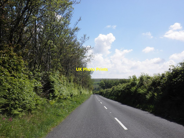 Photo 6"x4" The B3223 to Simonsbath Simonsbath c2014