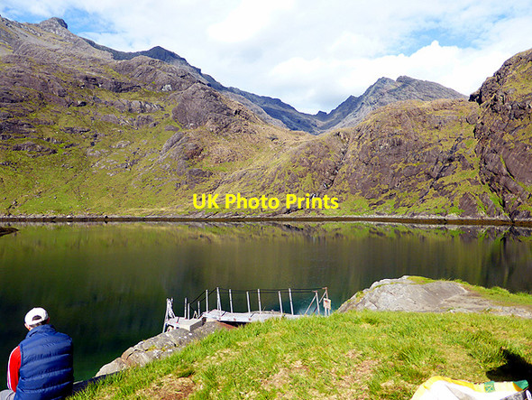 Photo 6"x4" Waiting for the boat to Elgol Loch na Cuilce\/NG4819 c2014