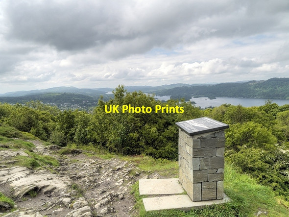 Photo 6"x4" Orrest Head Summit Windermere\/SD4198 c2014