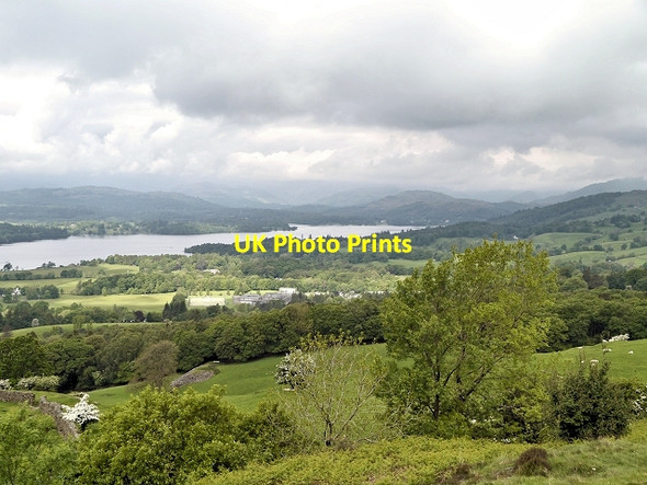 Photo 6"x4" Windermere (North) from Orrest Head Windermere\/SD4198 c2014