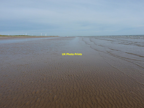 Photo 6"x4" Low tide, Silecroft beach Silecroft c2014