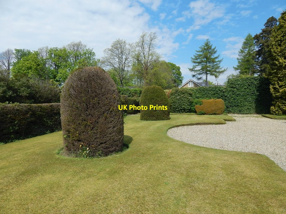 Photo 6"x4" Hermitage Park: the walled garden Helensburgh c2014