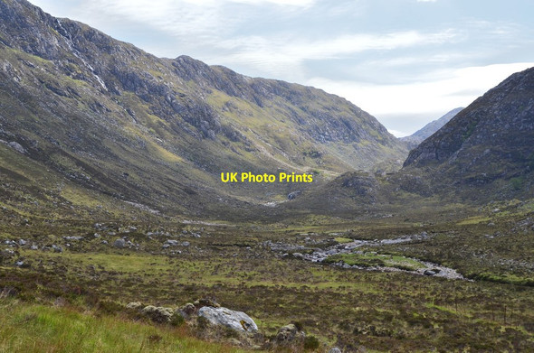 Photo 6"x4" Glen of Abhainn an Loch Bhig Leitir Dhubh\/NC2728 c2014