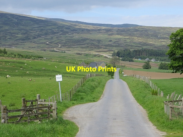Photo 6"x4" Road between Amulree and Kenmore Amulree c2014