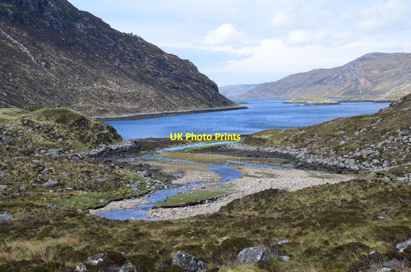 Photo 6"x4" Abhainn an Loch Bhig Leitir Dhubh\/NC2728 c2014
