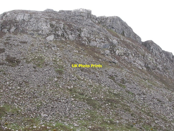 Photo 6"x4" The rocky summit of Ben Crom Attical c2011