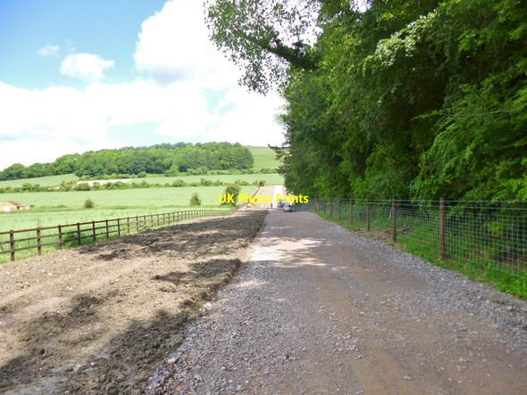 Photo 6"x4" Fontmell Magna, new road Compton Abbas c2014