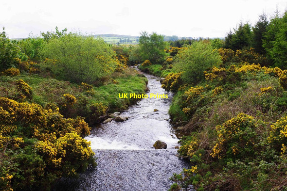 Photo 6"x4" Stream by R755 road, Carriggower, Co. Wicklow Kilpedder c2014