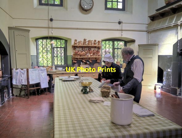 Photo 6"x4" Kitchen at Dunham Massey Hall Dunham Town c2014