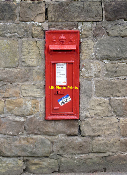 Photo 6"x4" Blidworth Church postbox ref NG21 55 Brick-kiln End c2014